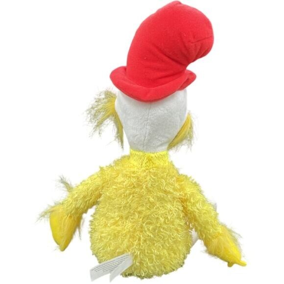 Dr. Seuss Kohls Cares Sam I Am Plush Toy 11" Sitting Position Yellow & Red - Picture 2 of 4